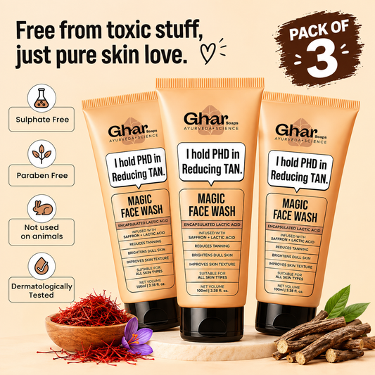 MAGIC FACE WASH PACK OF 3